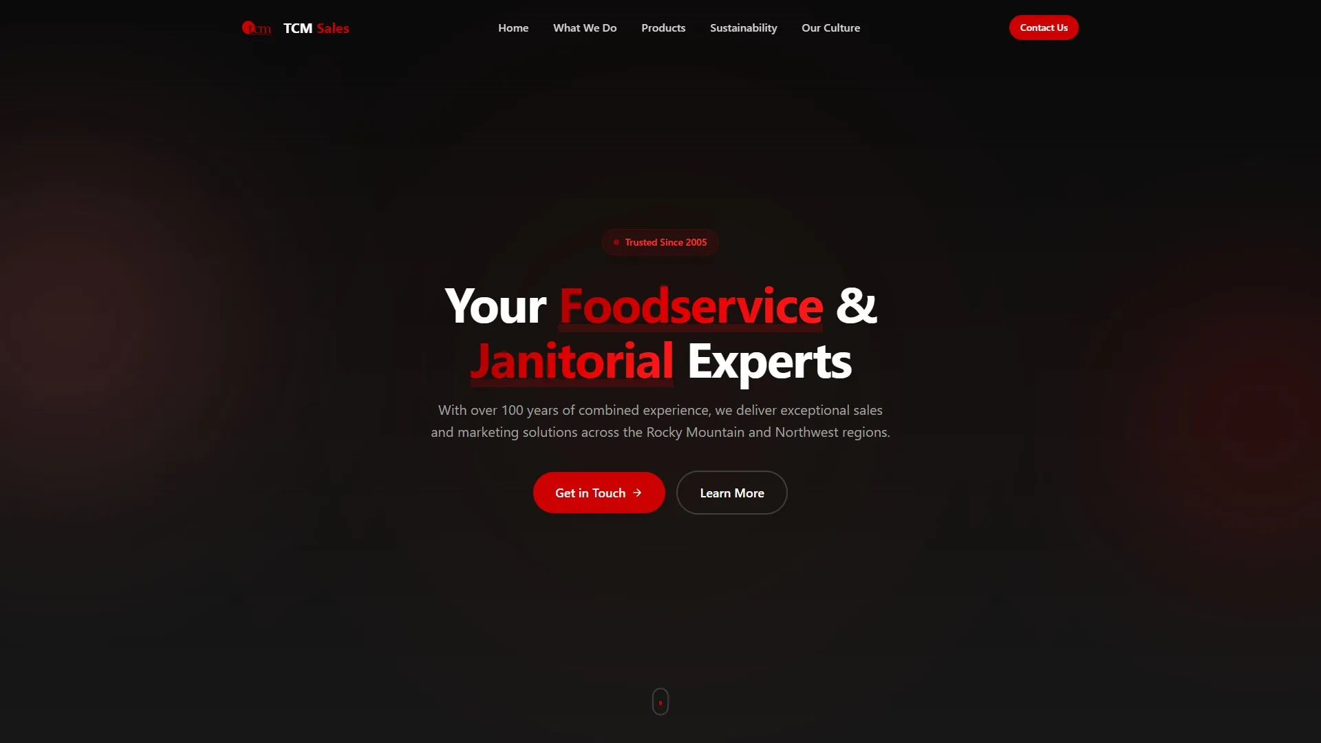 TCM Sales & Marketing Hero Banner